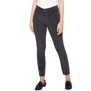 Pistola Dusk Gray Flat Front Corduroy Pants Size 33